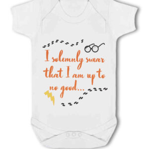 I Solemnly swear that I am up to no good... - Baby Vest