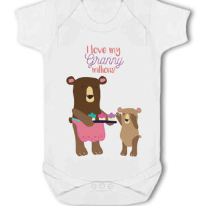 I love my Granny Millions!- Baby Vest
