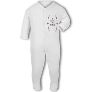 I love my Nana! (Hearts and Arrows) - Baby Grow Suit