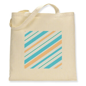 Vintage Stripes Pattern - Canvas Tote Bag