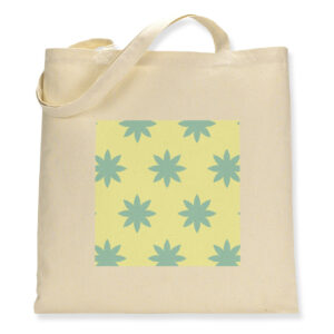 Vintage Sun Burst Pattern - Canvas Tote Bag