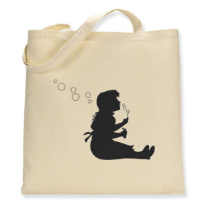 Banksy Bubble Girl - Canvas Tote Bag