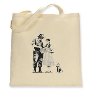 Banksy Dorothy Police Search - Canvas Tote Bag
