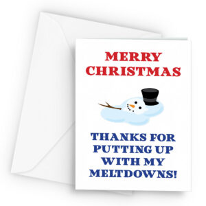 putting up with meltdowns