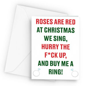 at christmas we sing buy me a ring