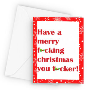 have a merry f christmas you f