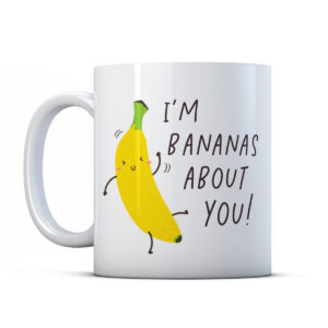 I'm Bananas About You! Punny Valentines Gift Mug