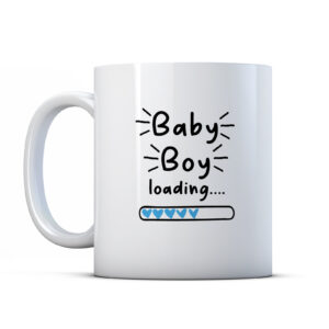 Baby Boy Loading...Gender Reveal Gift Mug