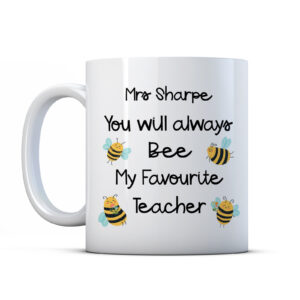 Personalised Favourite Teacher - Bee Mug Gift