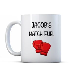 Personalised Boxing Mug Gift - Match Fuel Boxer Gift