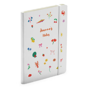 Personalised Name Notebook - Modern To Do List White Journal Gift