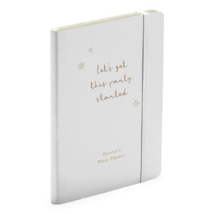 Personalised Name Party Planner Notebook Gift - Planning Notes For Events, Weddings, Birthdays, Special Occasions