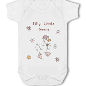 Silly Little Goose - Girl's Baby Body Suit Vest