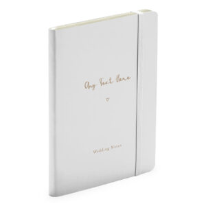 Personalised Engagement Gift - Bride To Be Wedding Notes, Planner Notebook