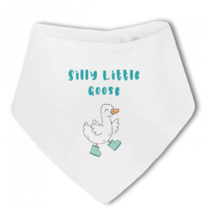 Silly Little Goose - Unisex Baby Bandana Bib