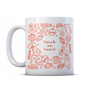 trick or treat gift mug