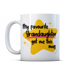 my favourite grandaughter got me this mug grandparent gift mug