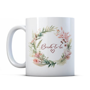 bride to be engagement mug gift